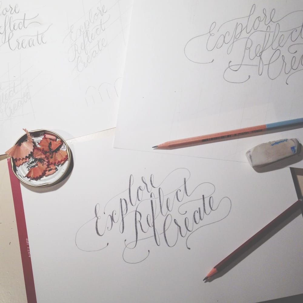 Calligraphy Logo Design - image 1 - student project