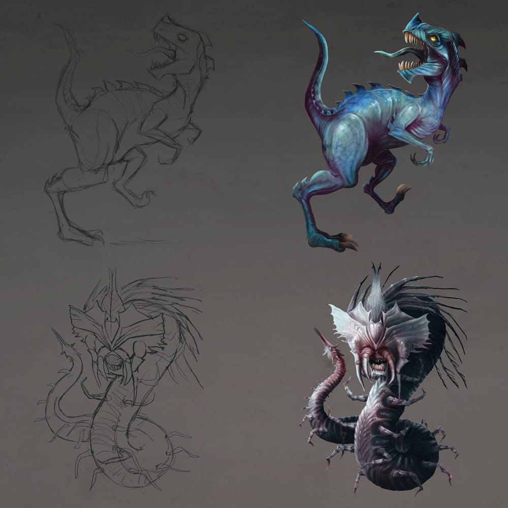Creature Designs - image 1 - student project