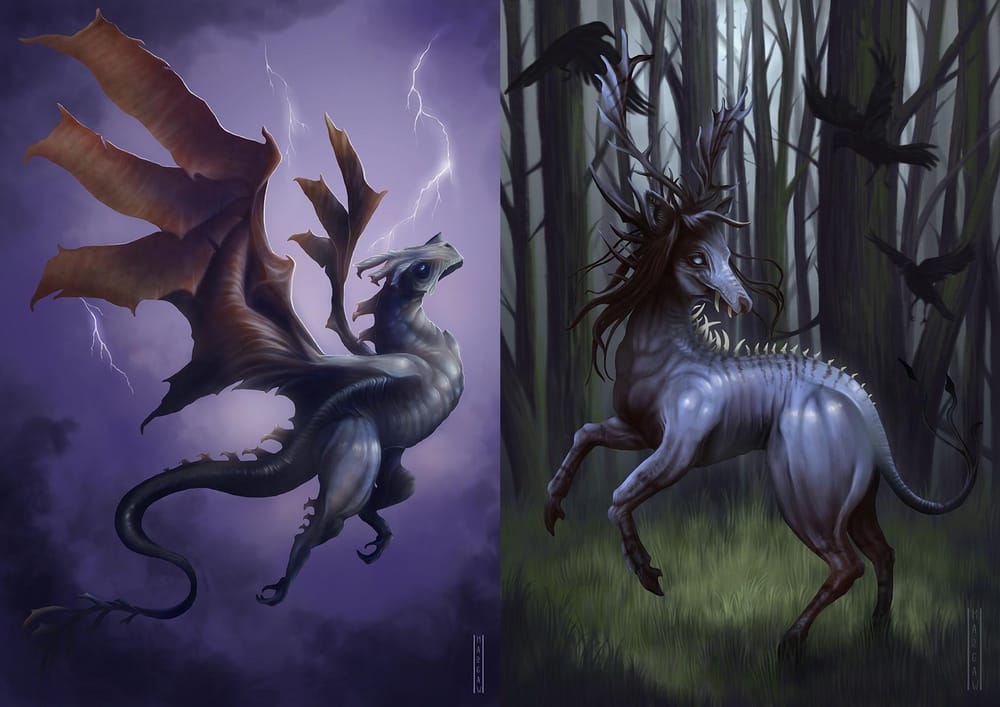 Creature Designs - image 4 - student project