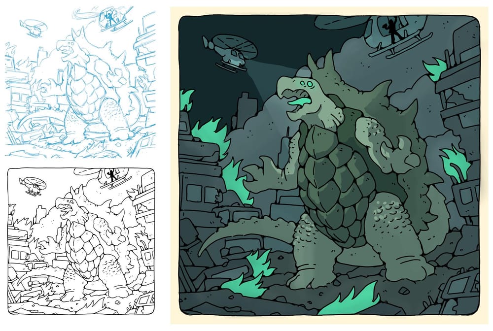 Invasión Kaiju - image 1 - student project