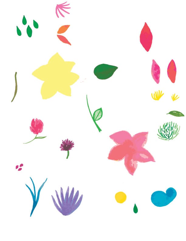 Watercolor patterns - image 3 - student project