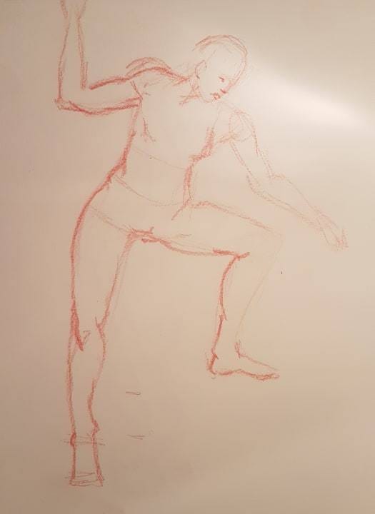 Figure Proportions and Balance - practice - image 1 - student project