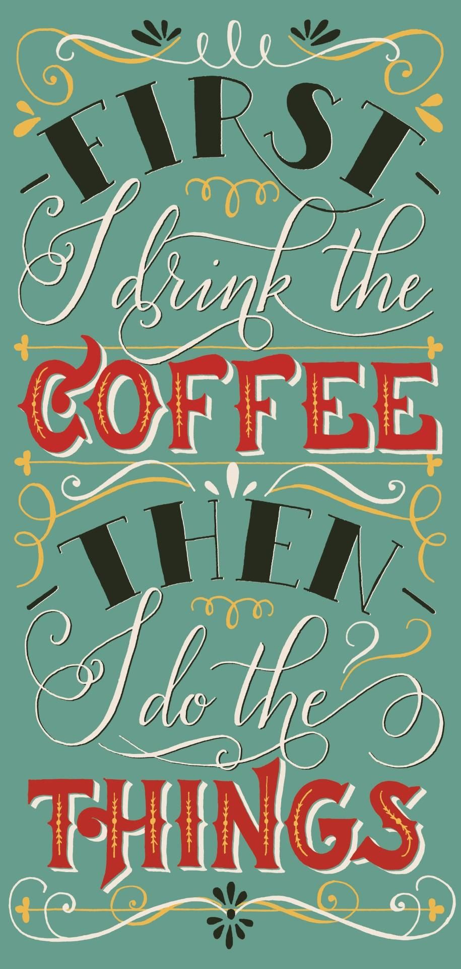 Vintage coffee quote - image 3 - student project