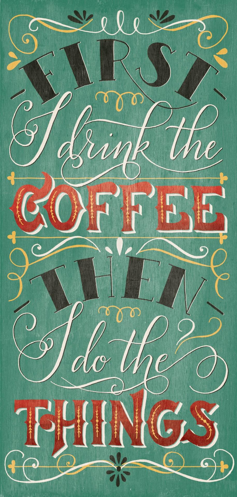 Vintage coffee quote - image 7 - student project