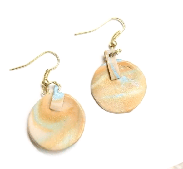 Polymer Clay Earring - image 1 - student project