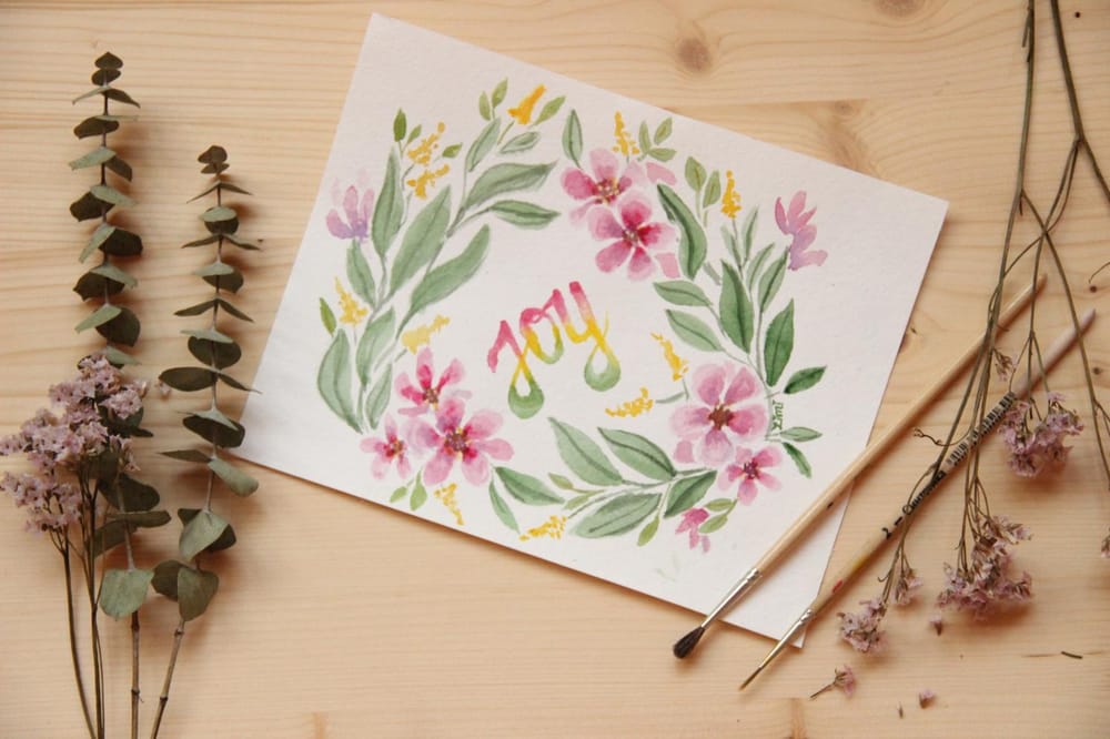Watercolor Joy - image 5 - student project