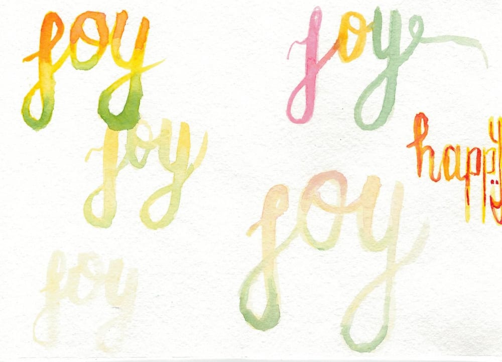 Watercolor Joy - image 3 - student project