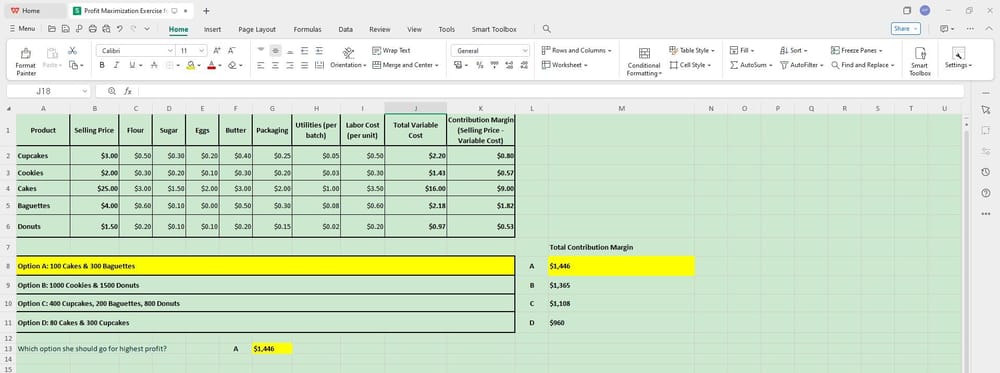 Profit Maximization Exercise - image 1 - student project