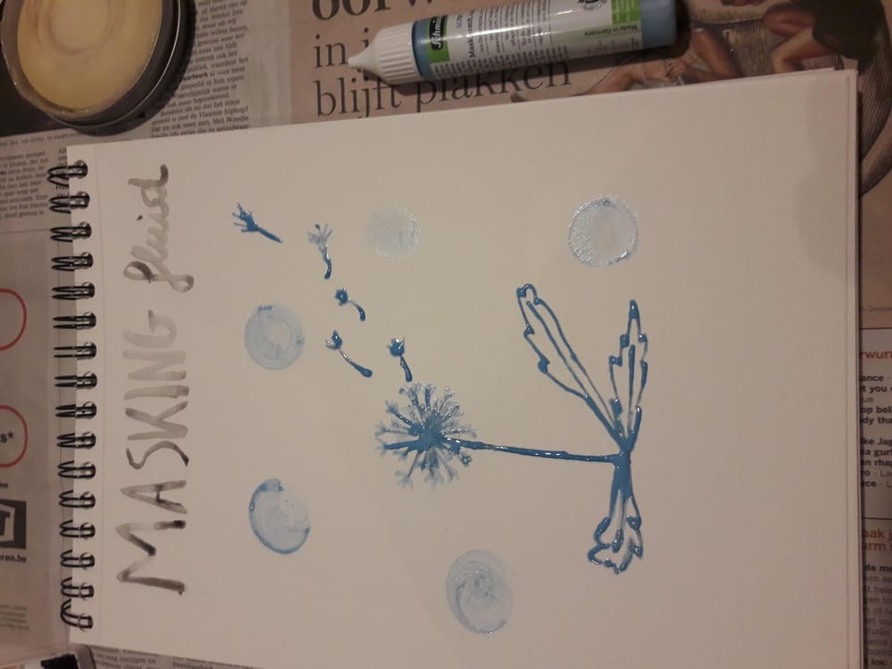 watercolor and mixed media - image 2 - student project