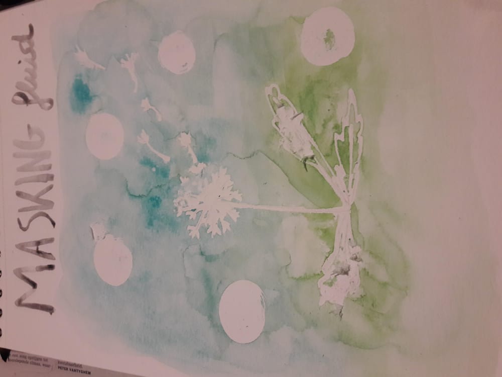 watercolor and mixed media - image 3 - student project