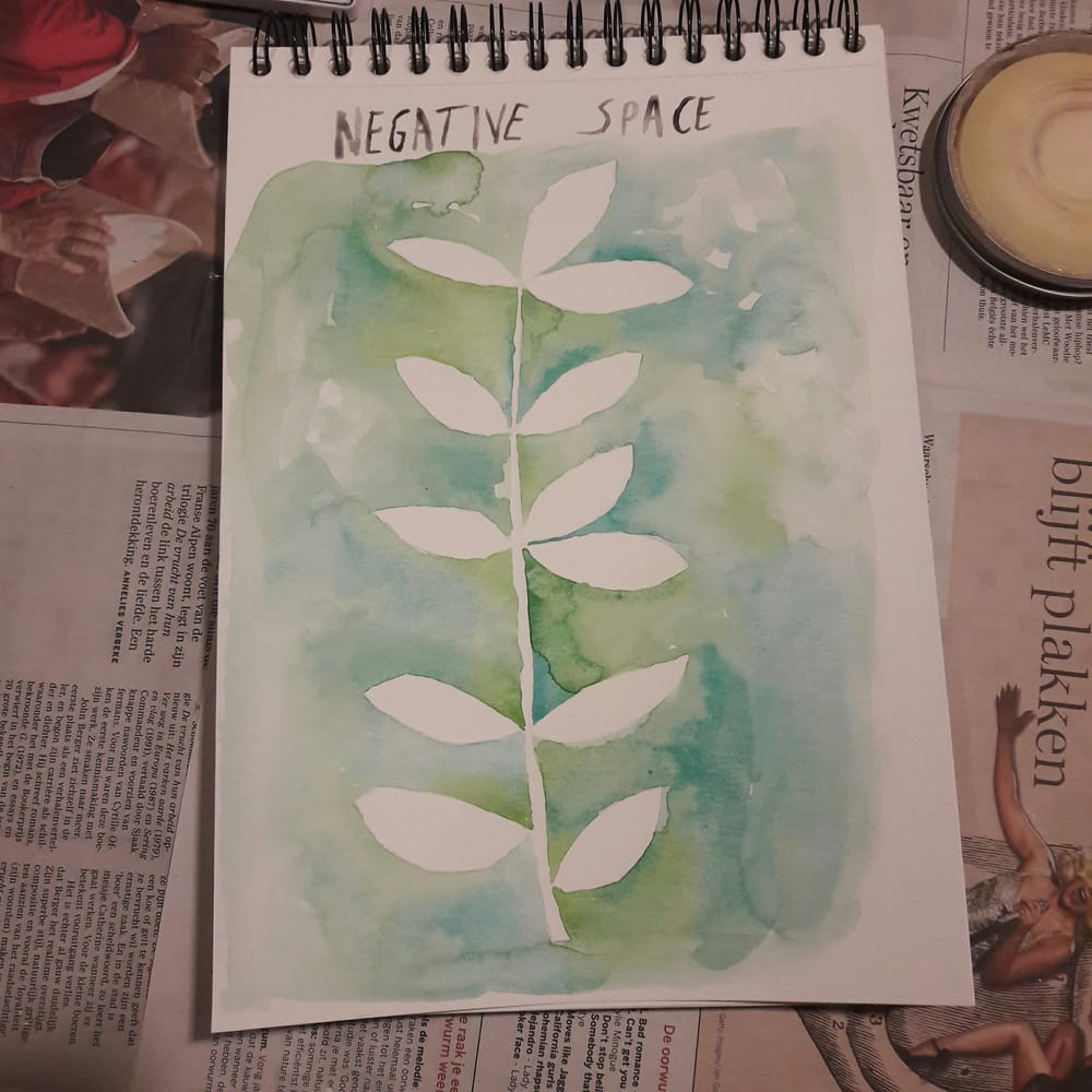watercolor and mixed media - image 1 - student project