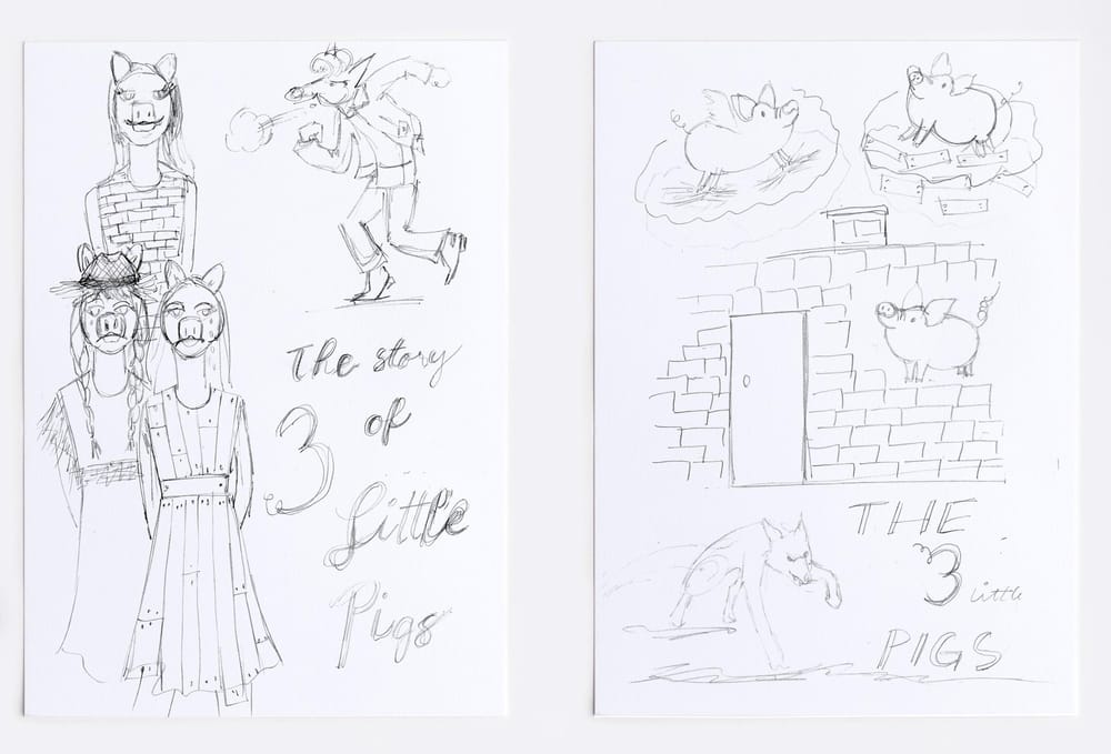 The Story of the 3 Little Pigs - image 2 - student project