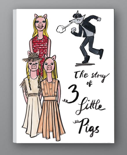 The Story of the 3 Little Pigs - image 4 - student project