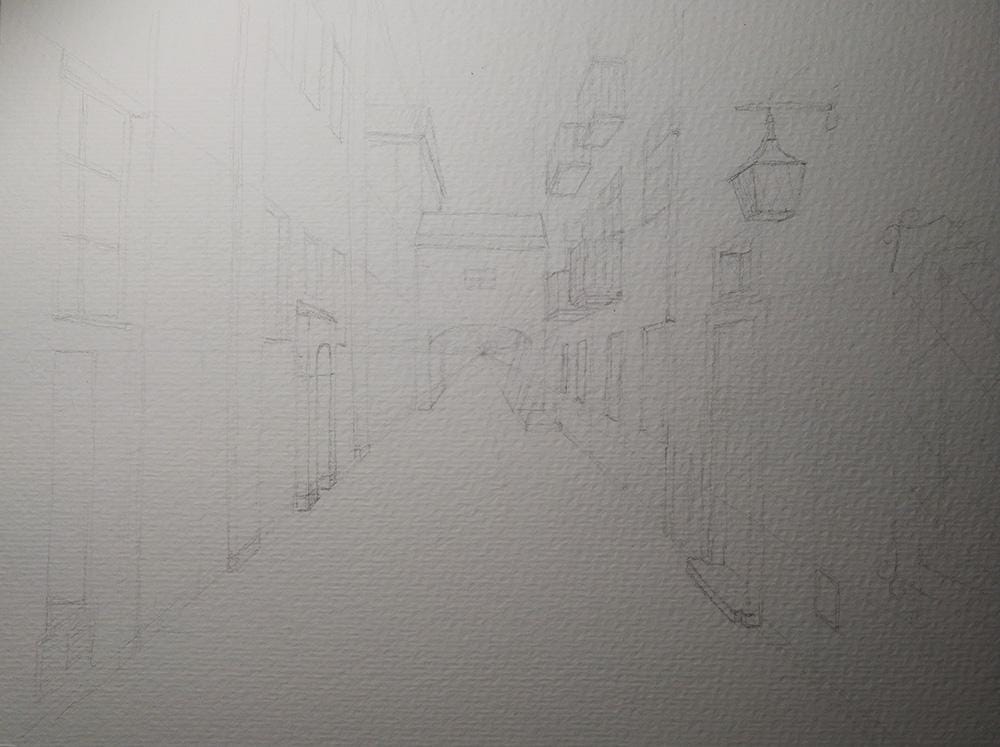 Warsaw street - image 1 - student project
