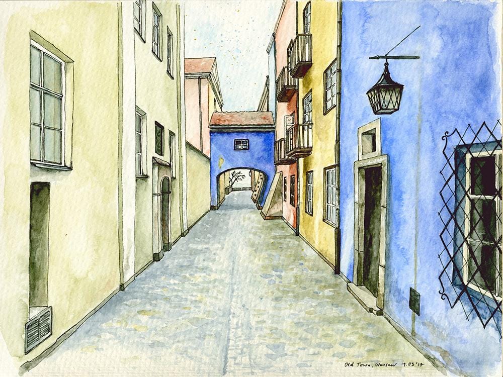 Warsaw street - image 3 - student project