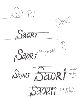 Saori Type Logo Design - image 1 - student project