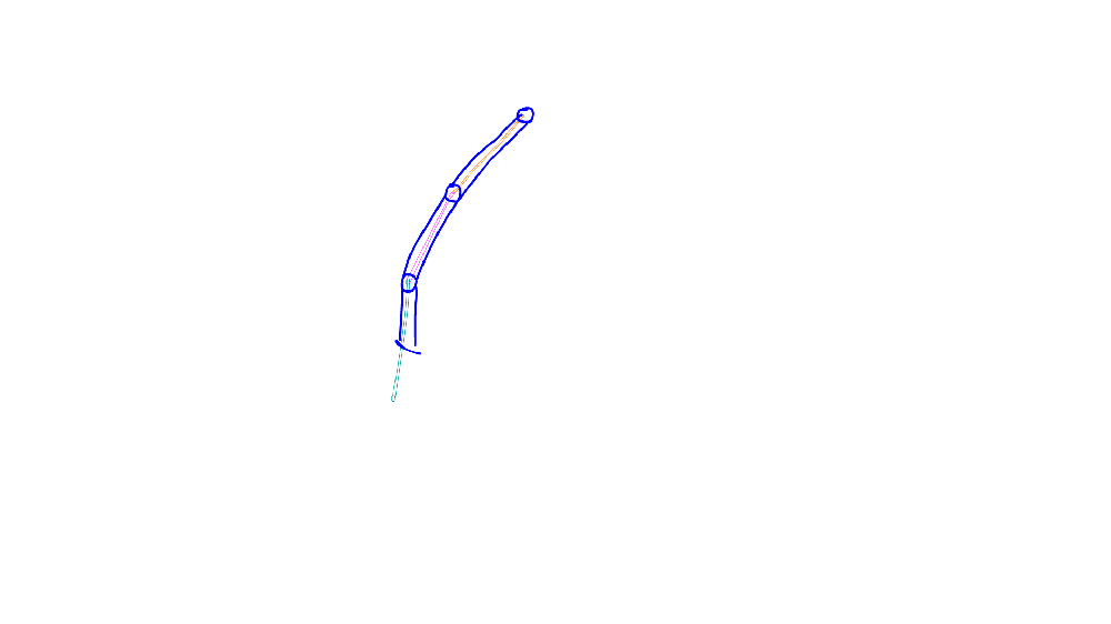 Walk cycle animation - image 2 - student project