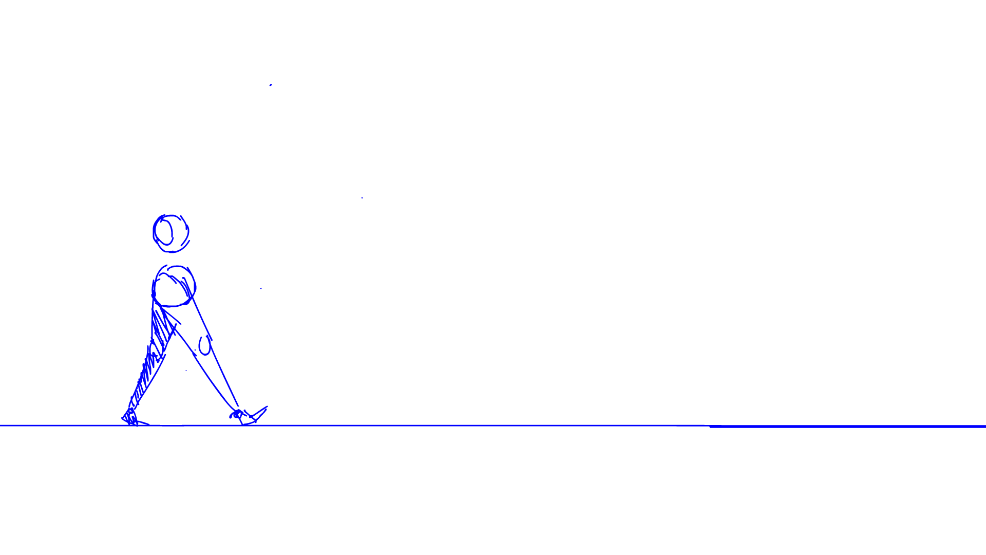Walk cycle animation - image 1 - student project