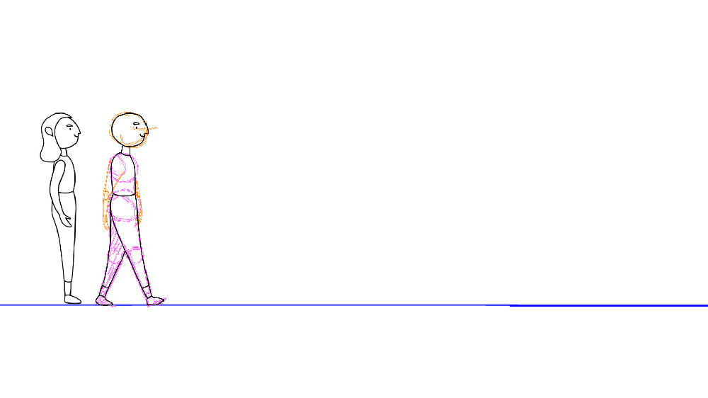 Walk cycle animation - image 10 - student project