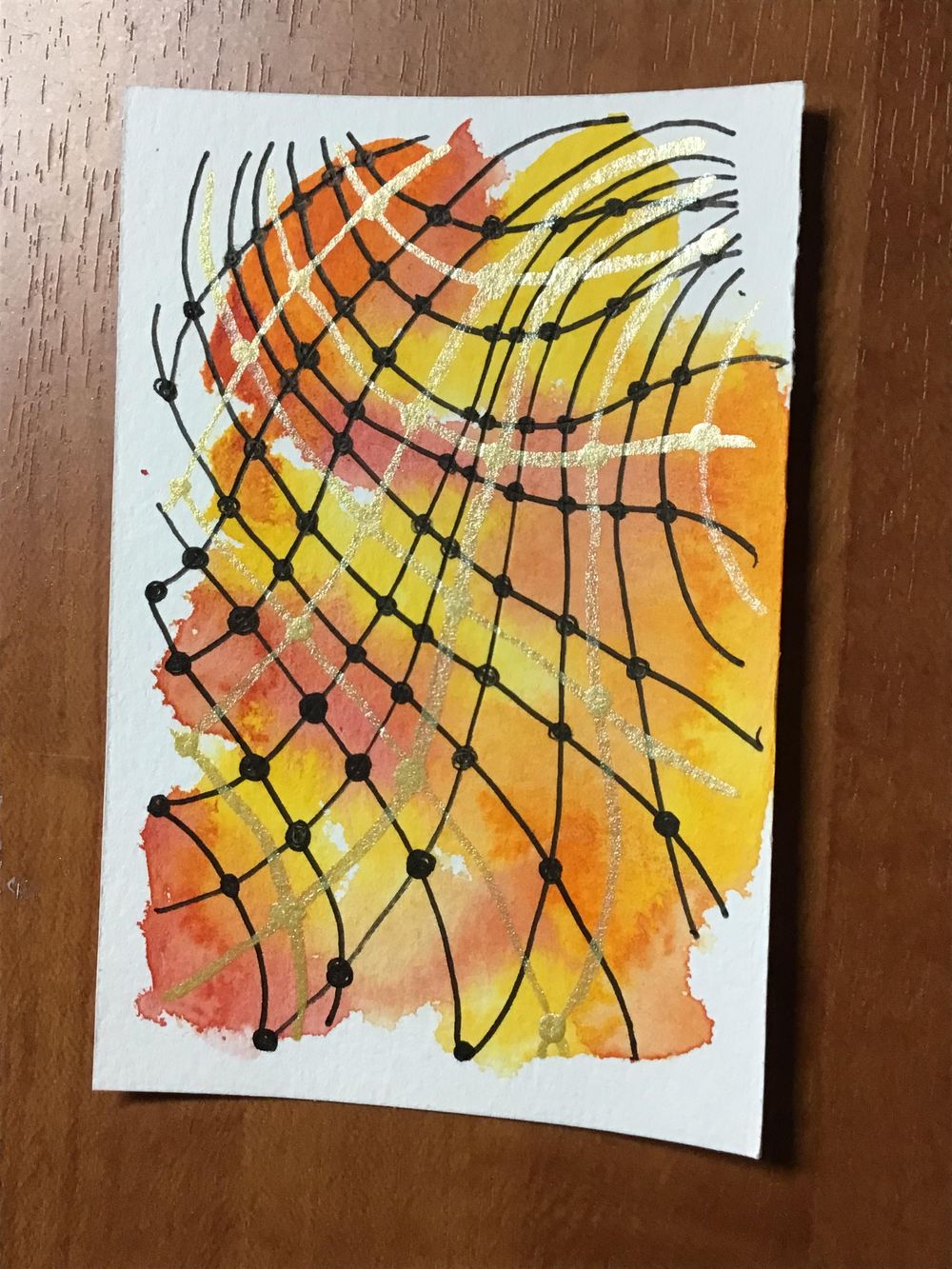 Doodle watercolor - image 6 - student project