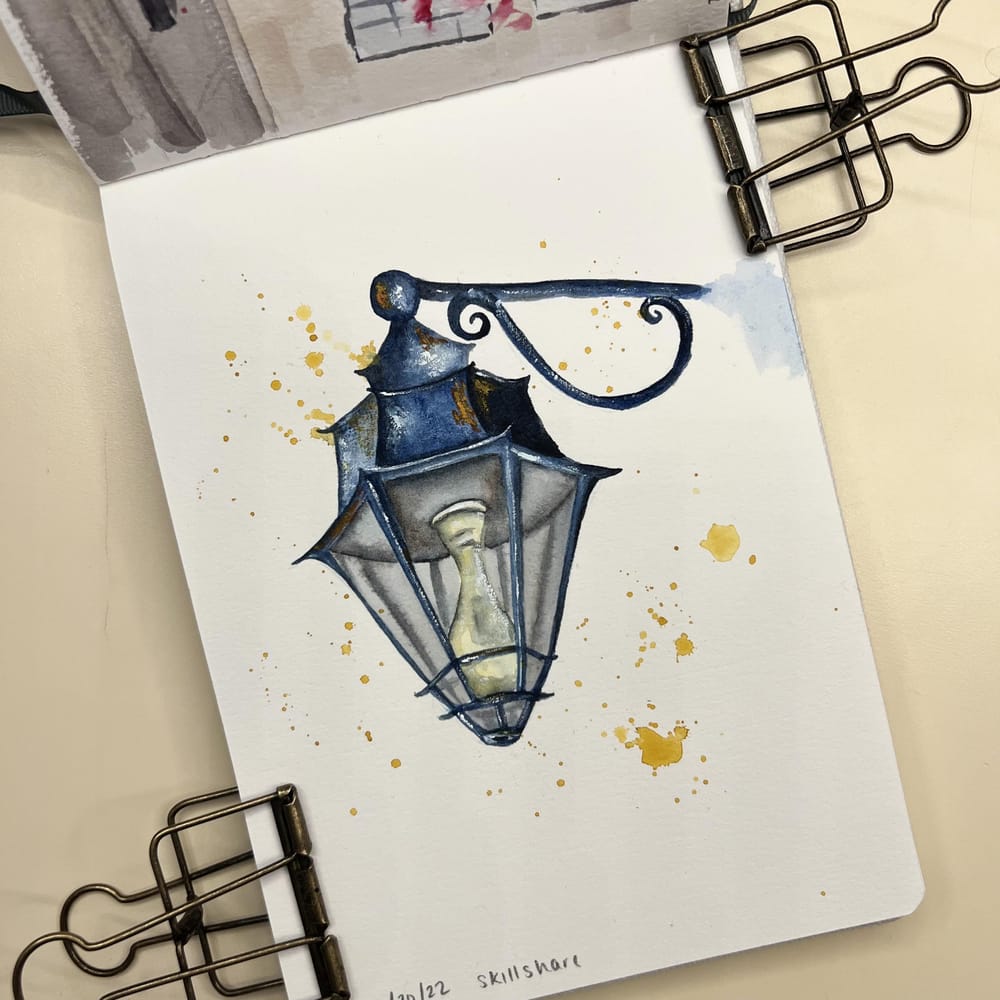 Street lamp practice - image 1 - student project