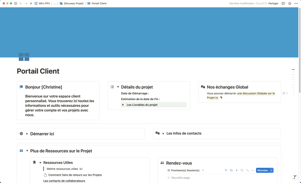 My Client Portal - image 1 - student project