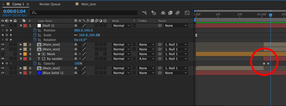Minimal Title Opener in After Effects (Kinetic Typography) - image 1 - student project