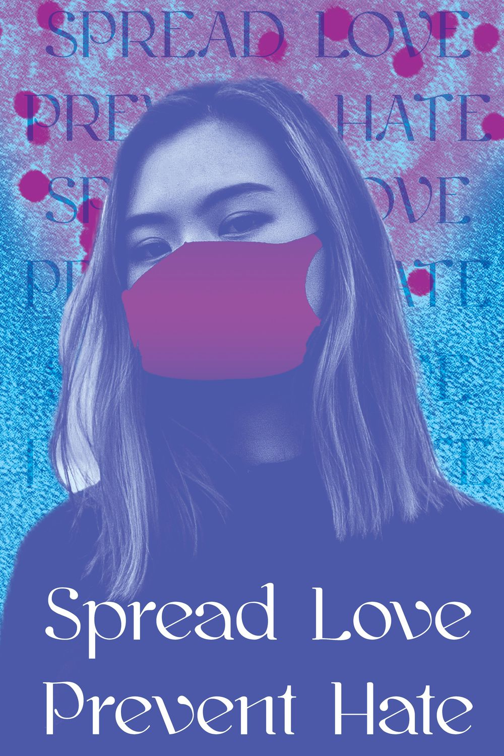 Spread Love Prevent Virus Posters - image 2 - student project
