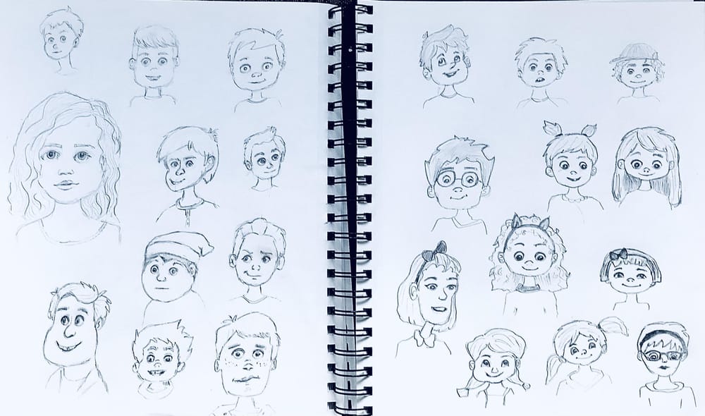 Cartoon Children - image 1 - student project