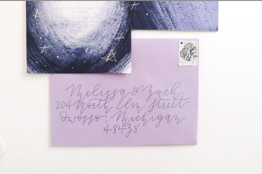 Calligraphed Envelope Project and Experiments - image 2 - student project
