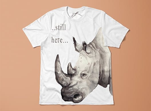 rhino: phon case, bag & t-shirt - image 3 - student project