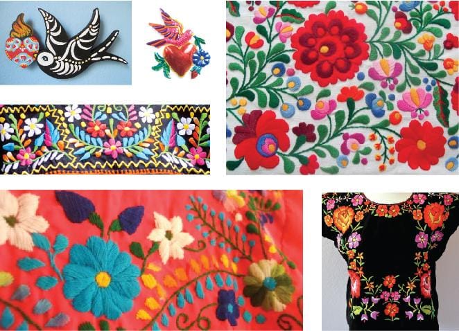 Folkloric Flowers - image 2 - student project