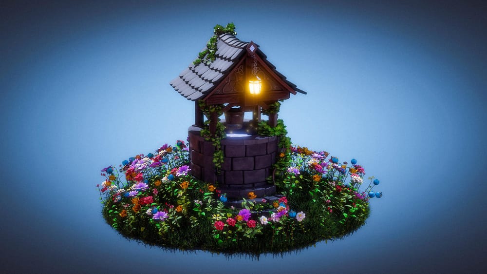 Fantasy Well - image 1 - student project