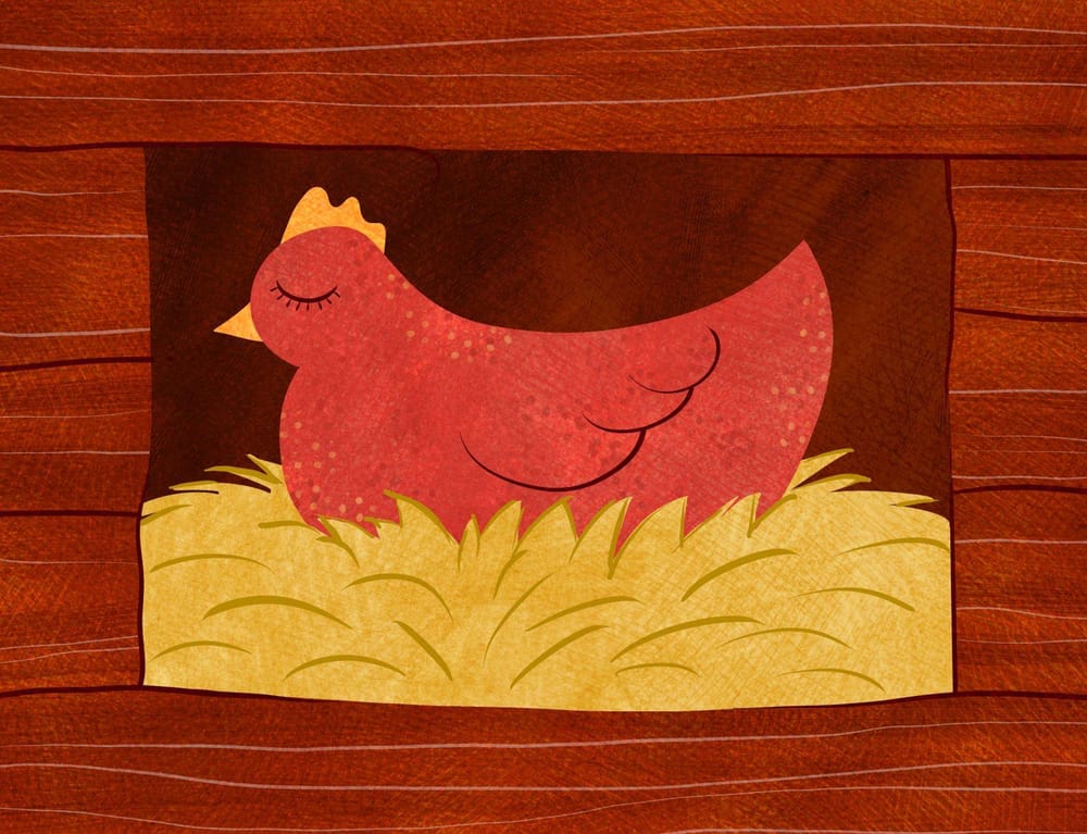 Hen with Layered Textures - image 2 - student project