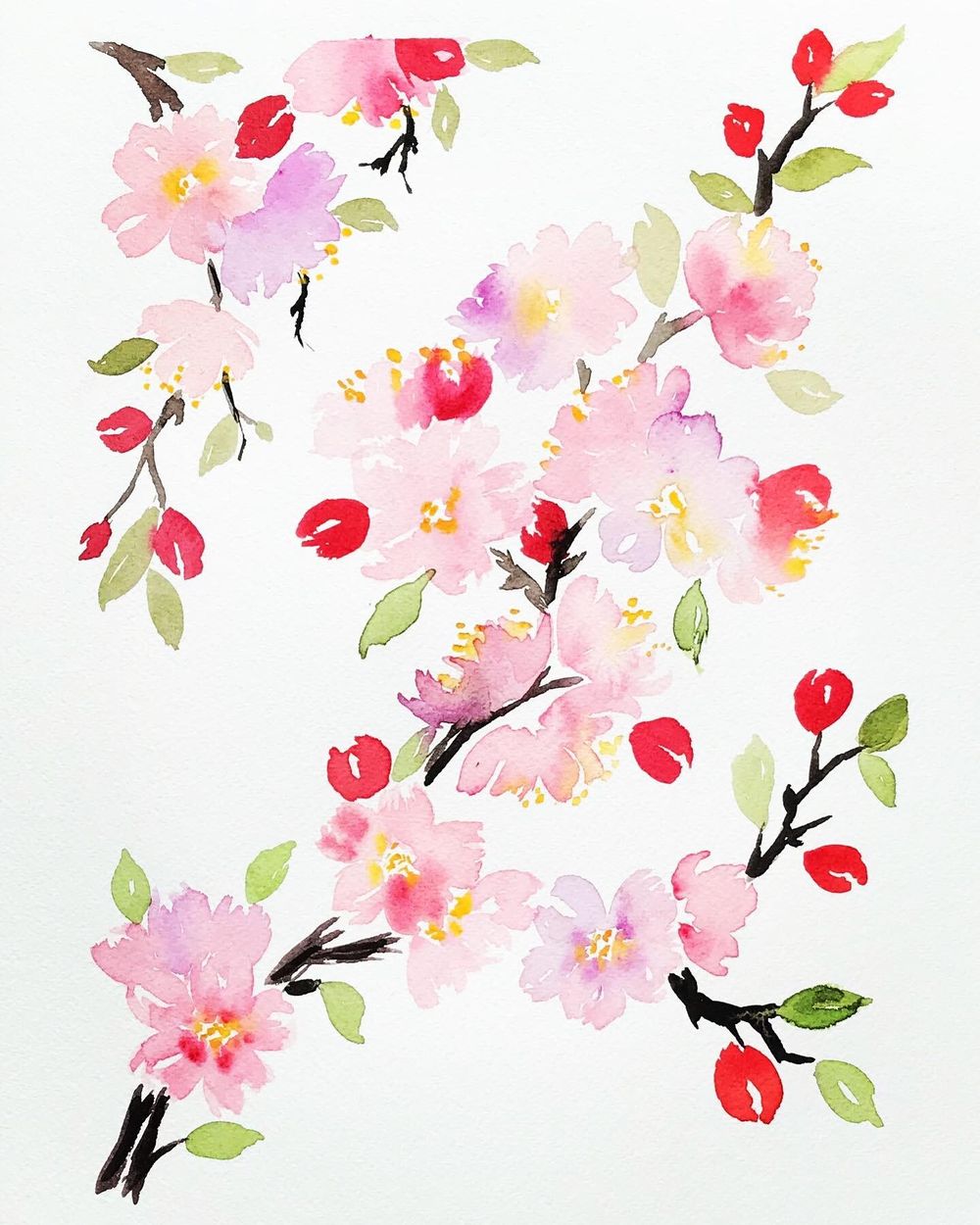 Luminous Cherry Blossoms - image 1 - student project