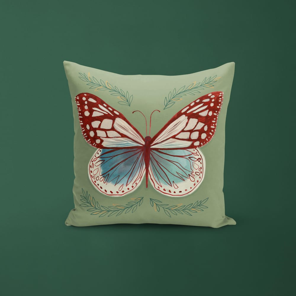Botanical Cushion Cover - image 3 - student project