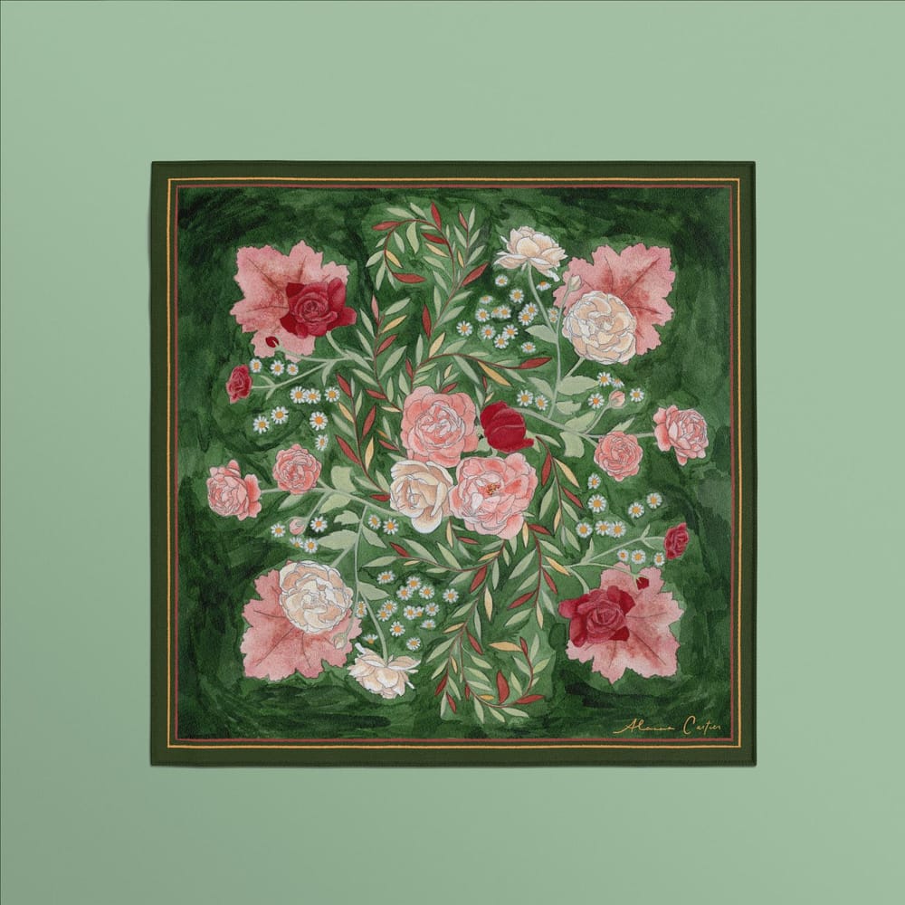 Designing a Scarf of my Travels - image 3 - student project
