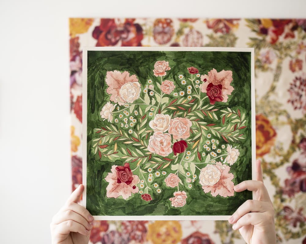 Designing a Scarf of my Travels - image 2 - student project