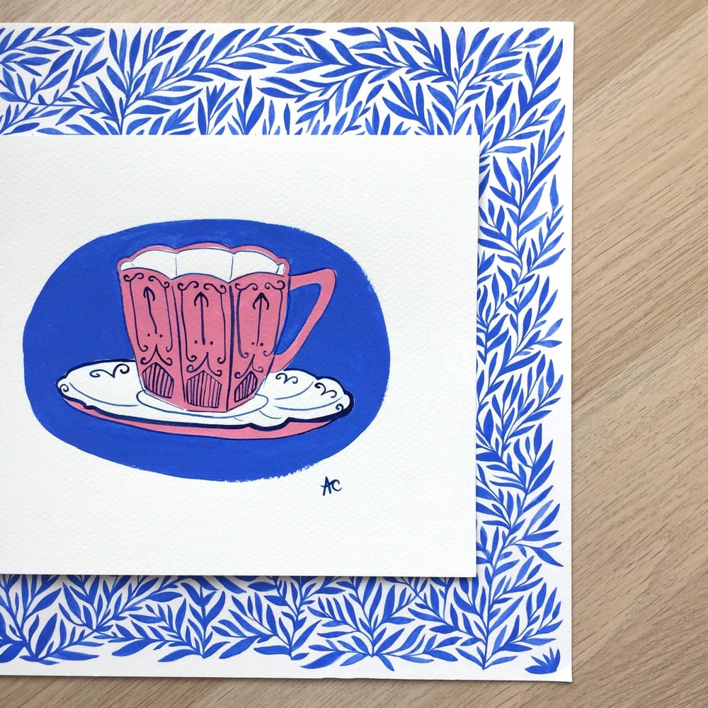 Painting a Teacup in Gouache - image 5 - student project