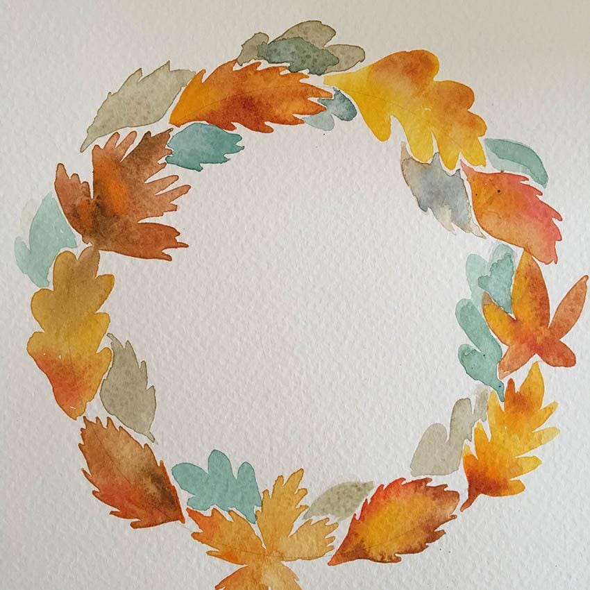 Autumn Wreath (and fox) - image 1 - student project