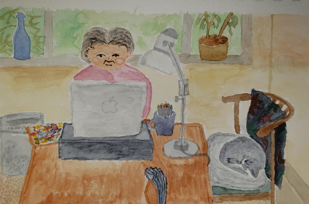 Mom and Aurora - image 3 - student project