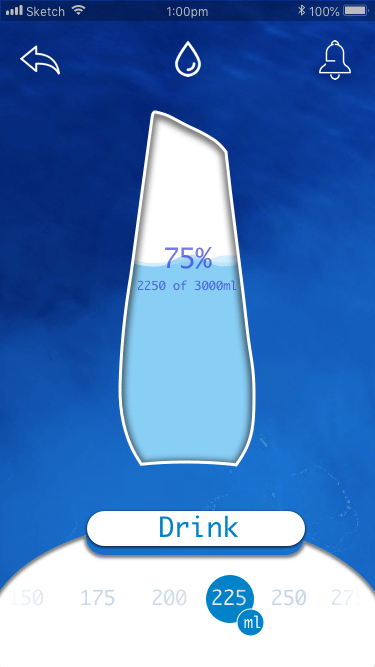 Sip water drinking app - image 3 - student project
