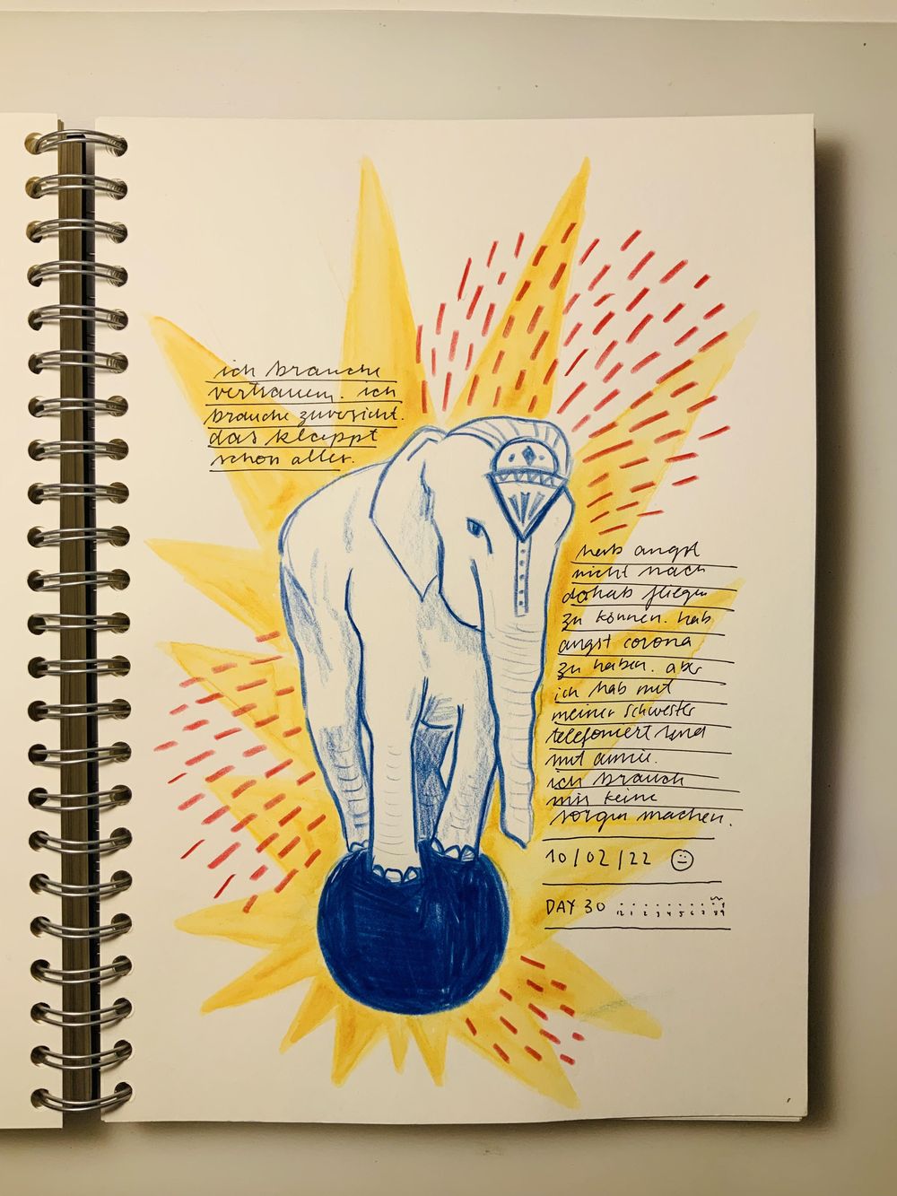 Daily Art Journal / 3 Color Code - image 5 - student project