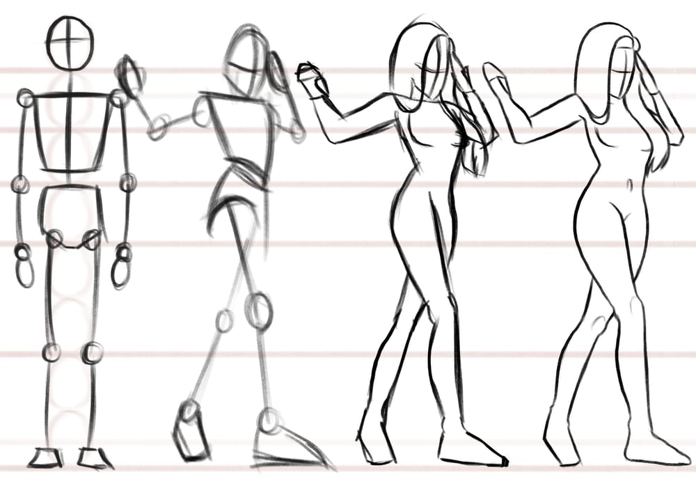 Female body anatomy. - image 3 - student project