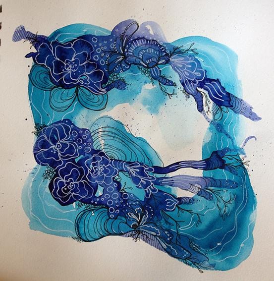 Ocean Doodles - image 1 - student project