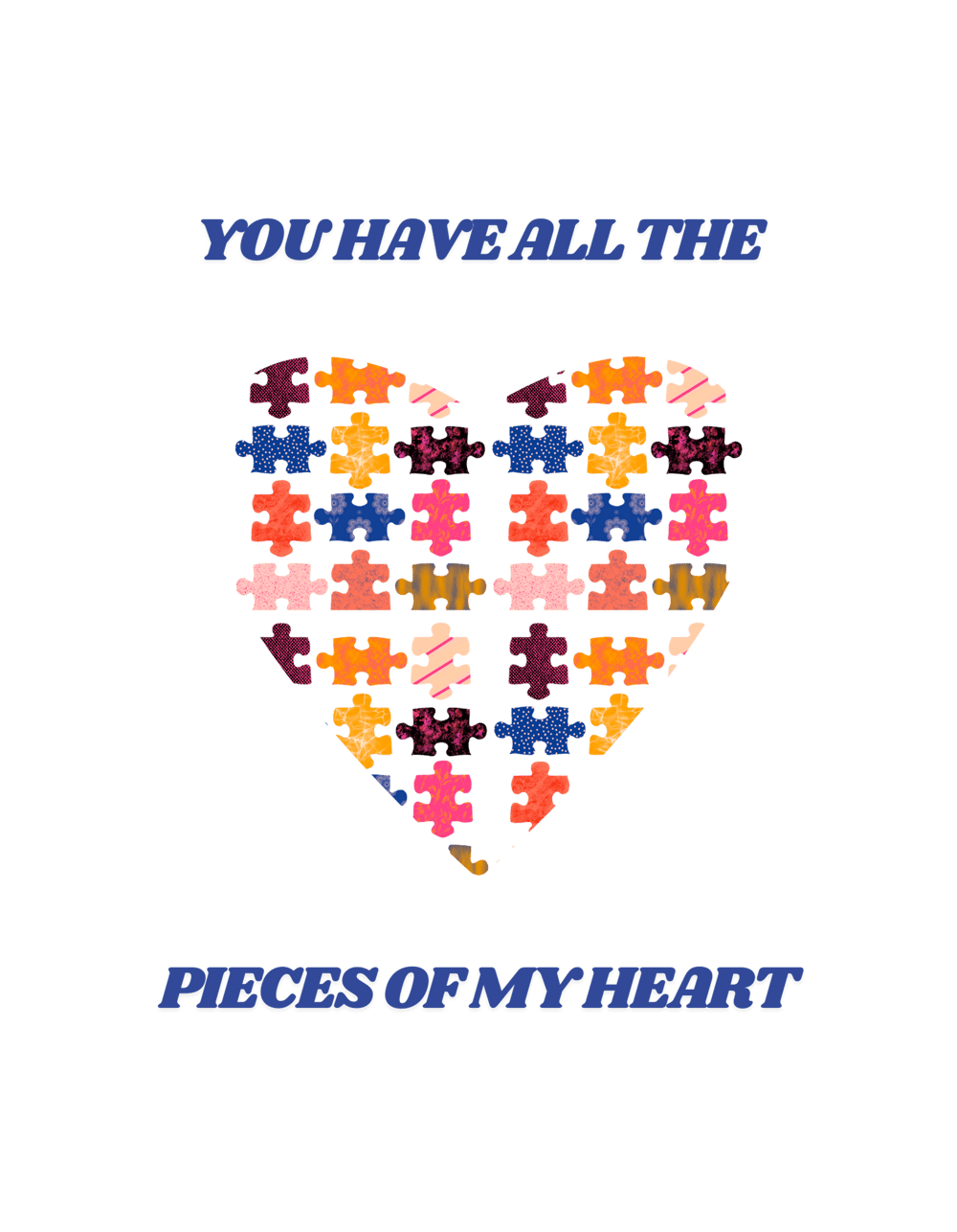 Pieces of My Heart Tee - image 1 - student project