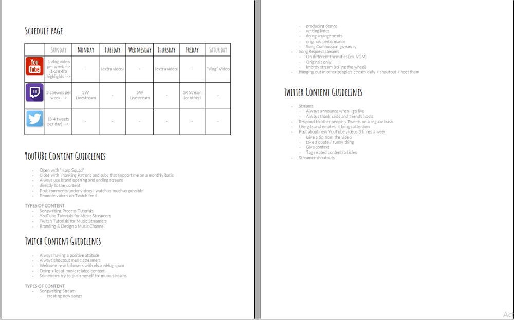 Elvann's SM Content Strategy JAN - MAR 2018 - image 2 - student project