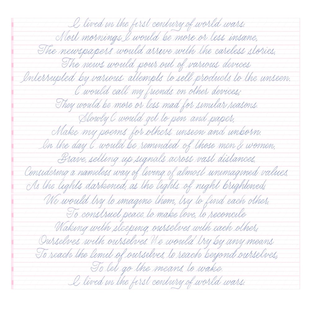 Flourished Poem - image 1 - student project