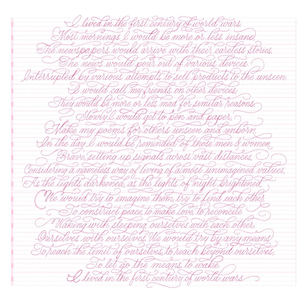 Flourished Poem - image 2 - student project