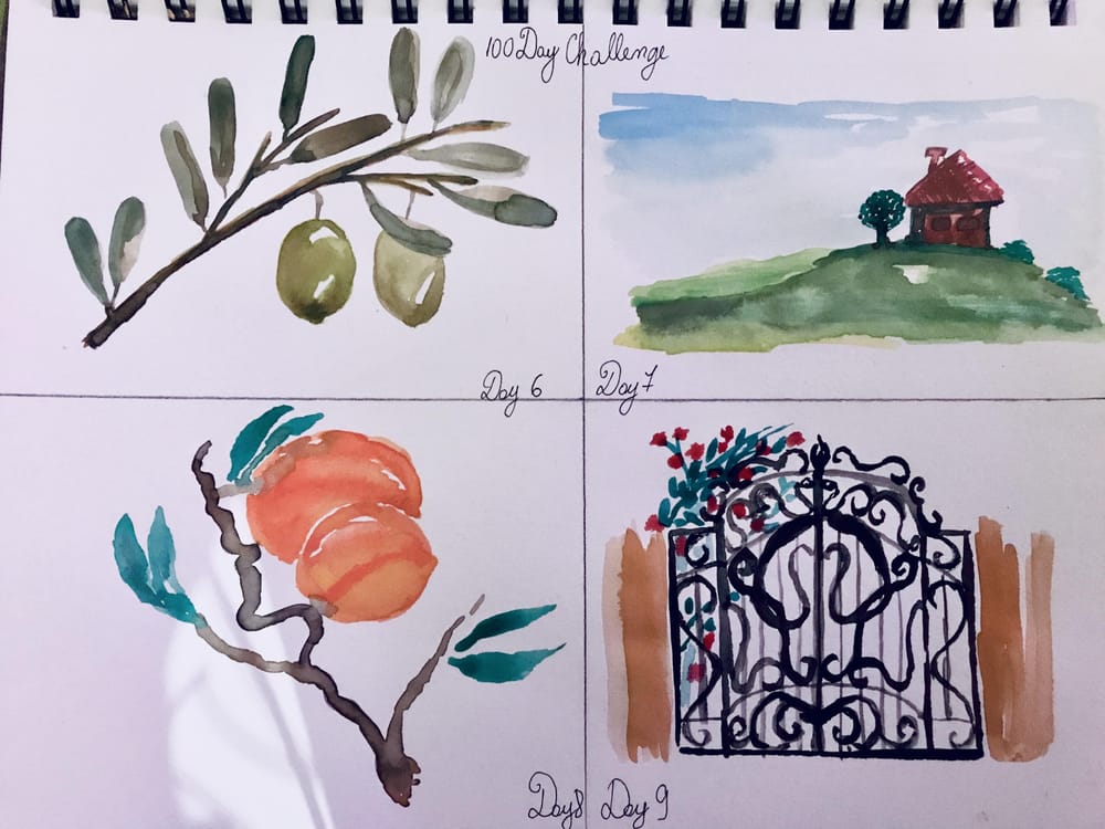Bianca's 100 day painting Challenge - image 14 - student project
